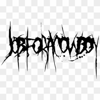 Logo Job For A Cowboy Deathcore Death Metal Art - Job For A Cowboy Band Logo, HD Png Download