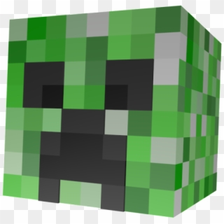 Minecraft Creeper Head Transparent, HD Png Download