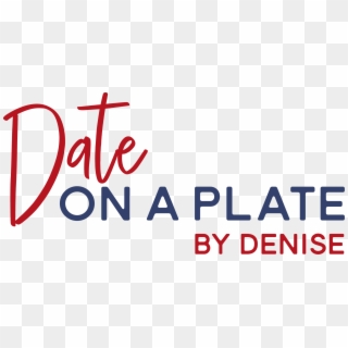 Date On A Plate Logo - Electric Blue, HD Png Download