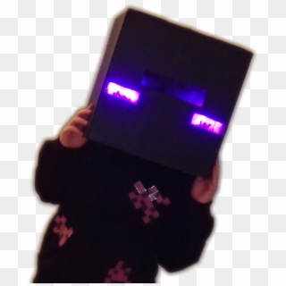 Kid In Minecraft Enderman Costume - Electronics, HD Png Download