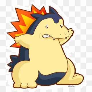 Of The Week Typhlosion By Shibuya On - Transparent Pokemon Gifs Hd, HD Png Download