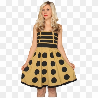 Her Universe Doctor Who Gold Dalek - Dress, HD Png Download