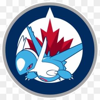 Winnipeg Jets latios - Pokemon Nhl Team Logos, HD Png Download