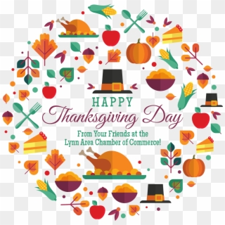 Happy Thanksgiving Day Wish Place Cards Holiday - Thanksgiving, HD Png Download