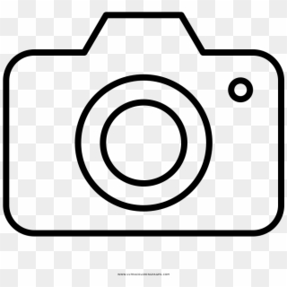 Clip Art Desenho Camera - Circle, HD Png Download