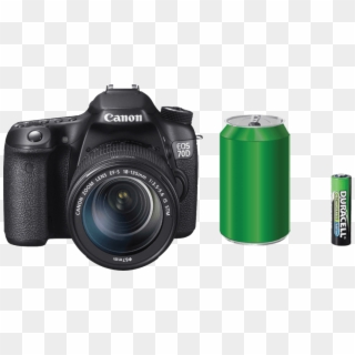 Comparación De Tamaños Con La Canon 70d - Canon Eos, HD Png Download