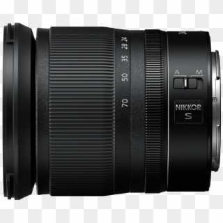 20072 Z Nikkor 24 70mm F4 Side2 - Nikon, HD Png Download