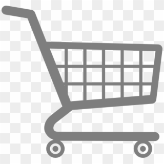 Red Shopping Cart Png, Transparent Png