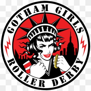 Gotham Girls Roller Derby Logo, HD Png Download