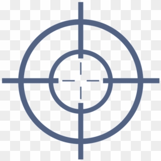 Vector Graphics Clip Art Royalty-free Reticle Illustration - Sniper Target Vector, HD Png Download