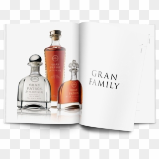 Gran Patron Platinum Blanco Tequila , Png Download - Glass Bottle, Transparent Png