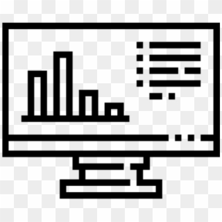 Monitor Data Icon, HD Png Download