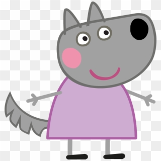 Transparent Peppa Pig Png Images - Peppa Pig Characters Wolf, Png Download