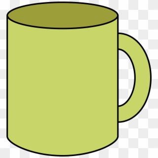 Ch B *✿* Clipart ✿ Loza Coffee Cups, Tea Cups, Zima, - Yellow Mug Clipart, HD Png Download