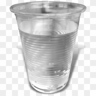 Transparent Cup Of Water Clipart - Water Plastic Glass Png, Png Download