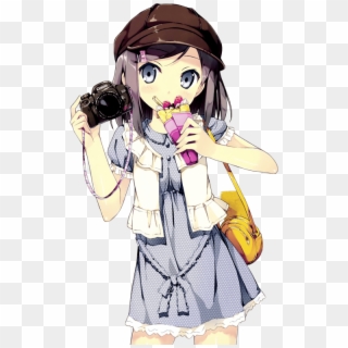 Cute Anime Girl Png - Transparent Cute Anime Girl Png, Png Download