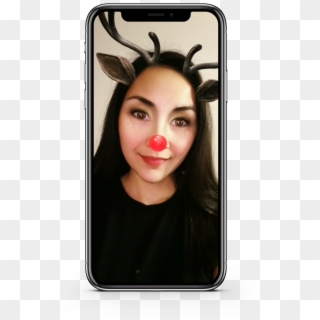 Snapchat Augmentedreality Facelens Joscelynsevier - Iphone, HD Png Download