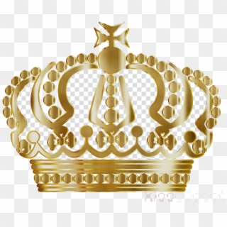 Queen Crown Clipart Illustration Tiara Transparent - Golden Crown Vector Png, Png Download