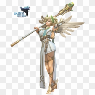 Overwatch Mercy Transparent - Overwatch Mercy Winged Victory, HD Png Download