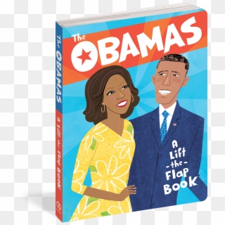 Cover - The Obamas: A Lift-the-flap Book, HD Png Download