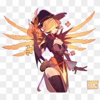 Overwatch Mercy Witch Art, HD Png Download
