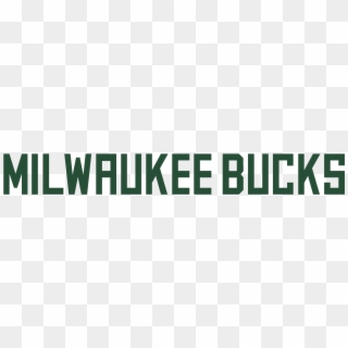 Milwaukee Bucks Logo Png Transparent & Svg Vector - Milwaukee Bucks Logo Text, Png Download