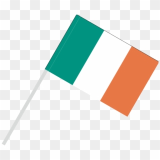 Italian Flag On Pole Png, Transparent Png