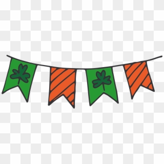 Hanging Irish Flags - Emblem, HD Png Download