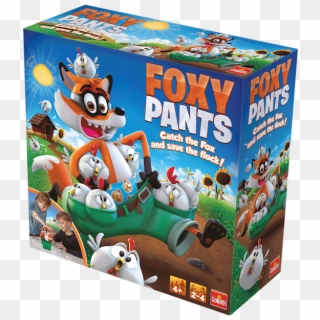 Foxy Pants - Jeu Renard Et Poules, HD Png Download