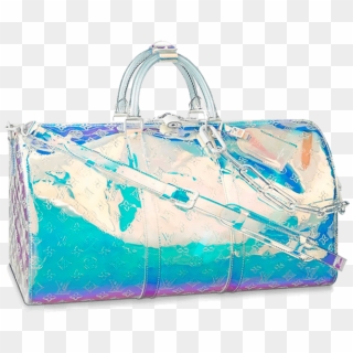 Keepall Prism Monogram Bandouliere 50 Iridescent   - Louis Vuitton Prism Keepall, HD Png Download