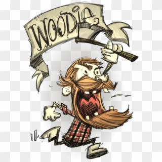 Don T Starve Lumberjack , Png Download - Don T Starve Characters Woodie, Transparent Png