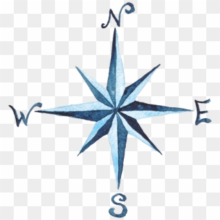 Images Of A Compass Rose - Nautical Compass Transparent Background, HD Png Download