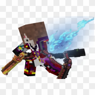 Minecraft Guy With A Gun Png - Minecraft Guy With Gun, Transparent Png