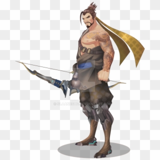 Bow And Arrow - Hanzo Png, Transparent Png