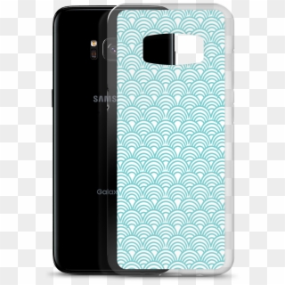 Wavepattern 02 Mockup Case With Phone Default Samsung - Samsung, HD Png Download