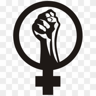 File Anarcha Feminism Svg - Male Feminist Symbol, HD Png Download