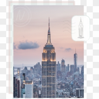#11 The Empire State Building , Png Download - New York City, Transparent Png