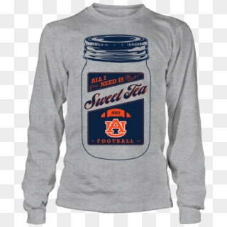 All I Need Is Sweet Tea And Auburn Tigers Football - Aggie Christmas Shirt, HD Png Download
