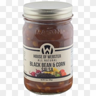 Black Bean & Corn Salsa - Fruit Preserves, HD Png Download