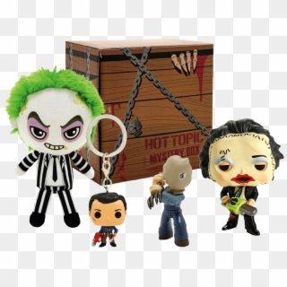 Exclusive Collector Box With Leatherface In Pretty - Funko Pop Leatherface Hot Topic, HD Png Download