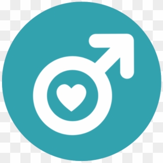 Men Symbol Man Sexual Health Disability Mars Symbol - Men's Health Icon Png, Transparent Png