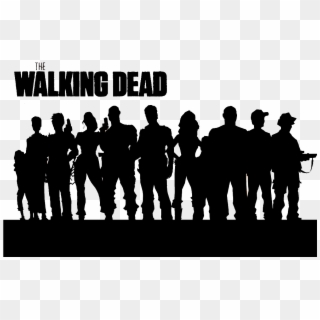 The Walking Dead Rick Grimes Carl Grimes Merle Dixon - Walking Dead Characters Art, HD Png Download