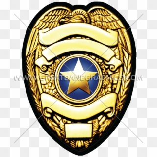Png Free Gold Police Badge - Police Badge Clipart Png, Transparent Png