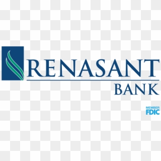 6in Logo Fdic Blueletter - Renasant Bank Transparent Logo, HD Png Download