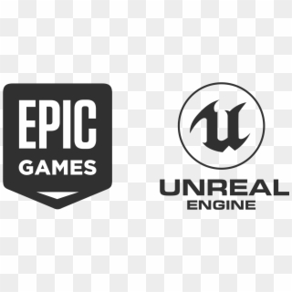 Epic Games / Unreal Engine - Unreal Engine Epic Games Logo, HD Png Download