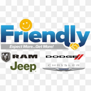 Friendly Dodge Chrysler Jeep Logo, HD Png Download