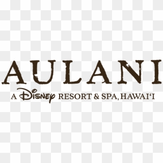 Aulani Hawaii Resort Logo - Disney, HD Png Download