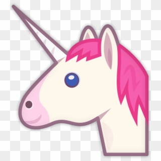 Transparent Horse Emoji Png - Unicorn Head Transparent Background, Png Download