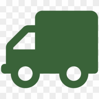 Icon Truck Black Png Clipart , Png Download - Transparent Green Truck Icon, Png Download