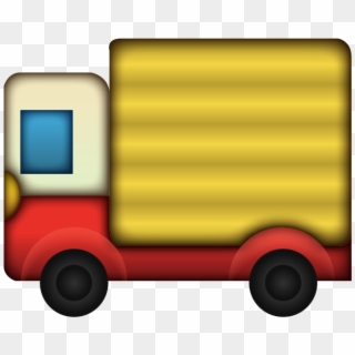 Moving Truck Emoji Png - Delivery Truck Emoji Png, Transparent Png
